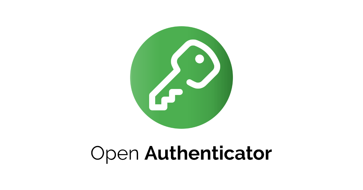 Open Authenticator Open Authenticator